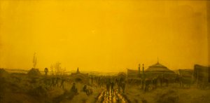 Camp militaire - Laszlo Mednyanszky